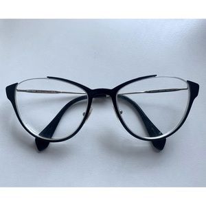 MIU MIU semi-rimless frames